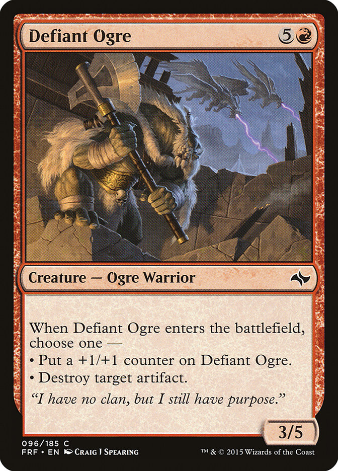Defiant Ogre [Fate Reforged] | Gear Gaming Fayetteville