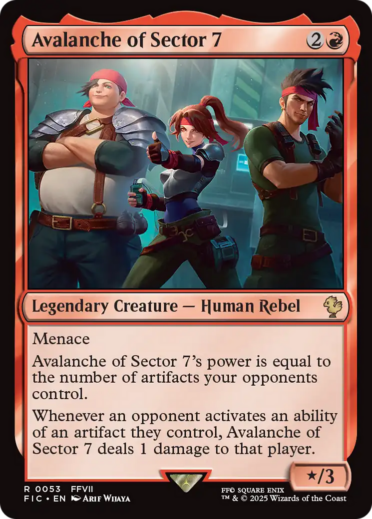 Avalanche of Sector 7 [FINAL FANTASY Commander] | Gear Gaming Fayetteville