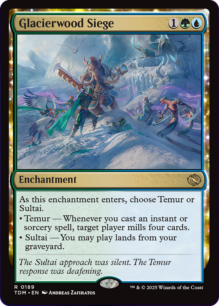 Glacierwood Siege [Tarkir: Dragonstorm] | Gear Gaming Fayetteville