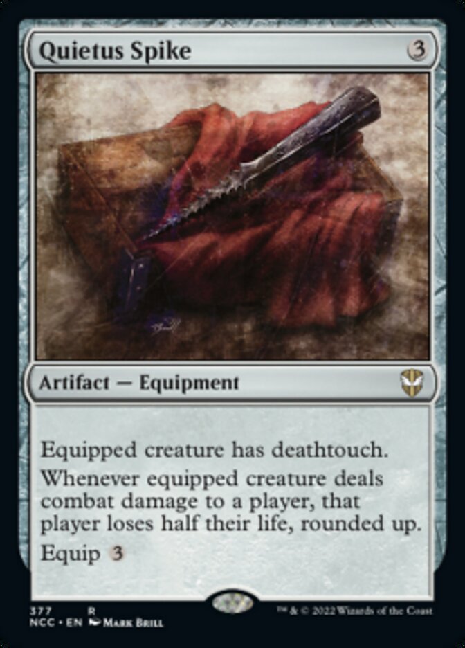 Quietus Spike [Streets of New Capenna Commander] | Gear Gaming Fayetteville