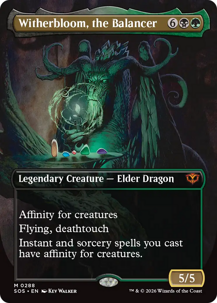Witherbloom, the Balancer (Borderless) [Secrets of Strixhaven] | Gear Gaming Fayetteville