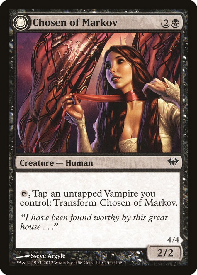 Chosen of Markov // Markov's Servant [Dark Ascension] | Gear Gaming Fayetteville