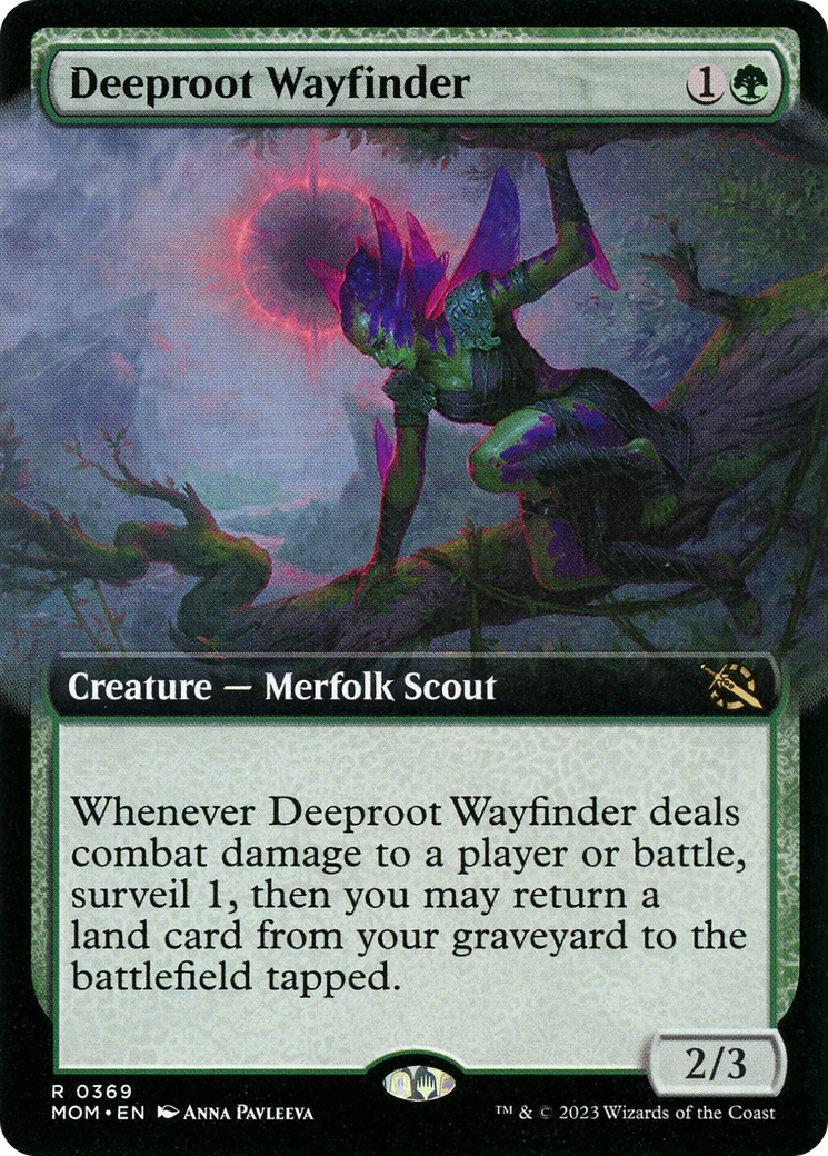 Deeproot Wayfinder (Extended Art) [March of the Machine] | Gear Gaming Fayetteville