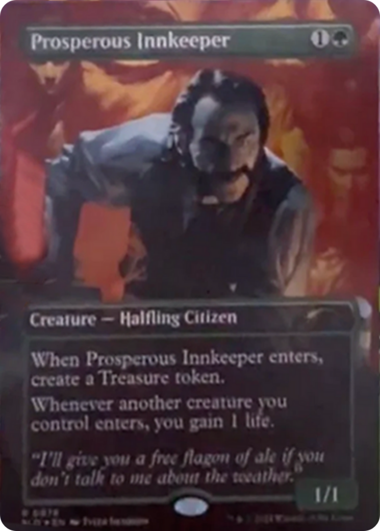 Prosperous Innkeeper (Rainbow Foil) [Secret Lair Drop Series] | Gear Gaming Fayetteville