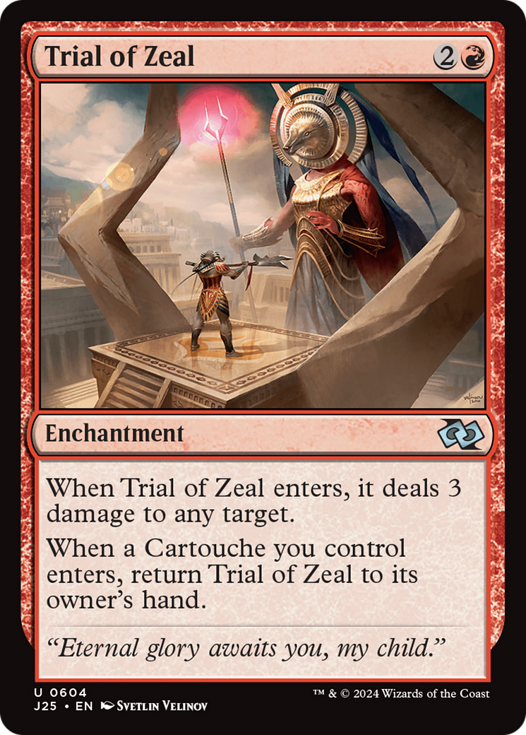 Trial of Zeal [Foundations Jumpstart] | Gear Gaming Fayetteville