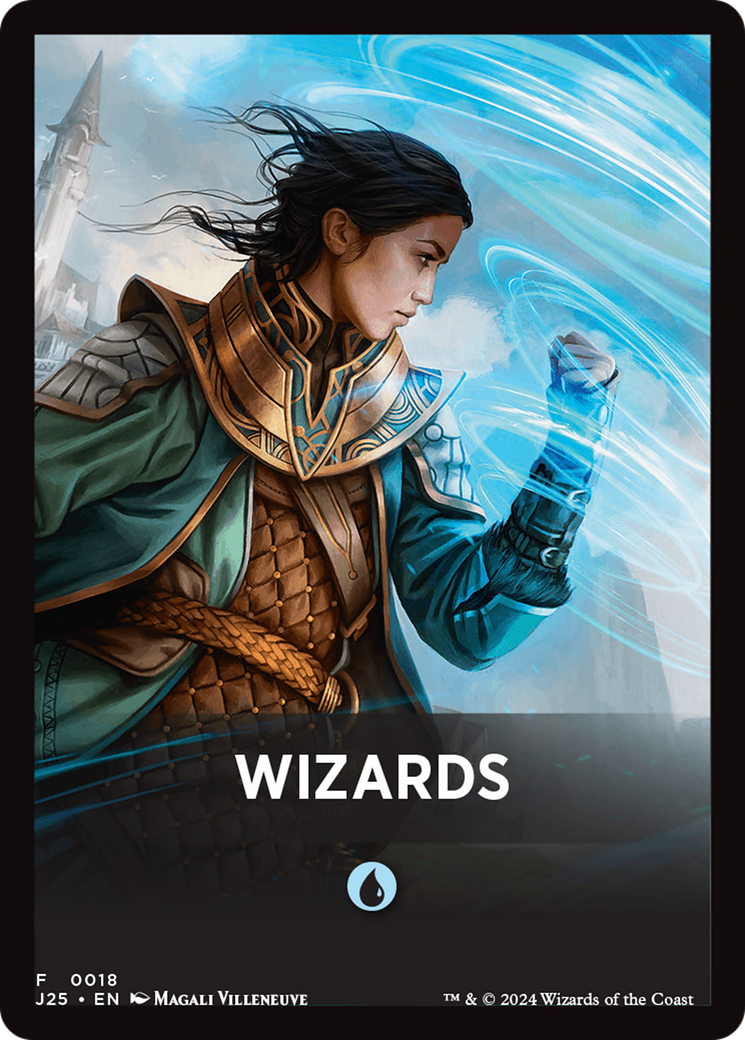 Wizards Theme Card [Foundations Jumpstart Front Cards] | Gear Gaming Fayetteville