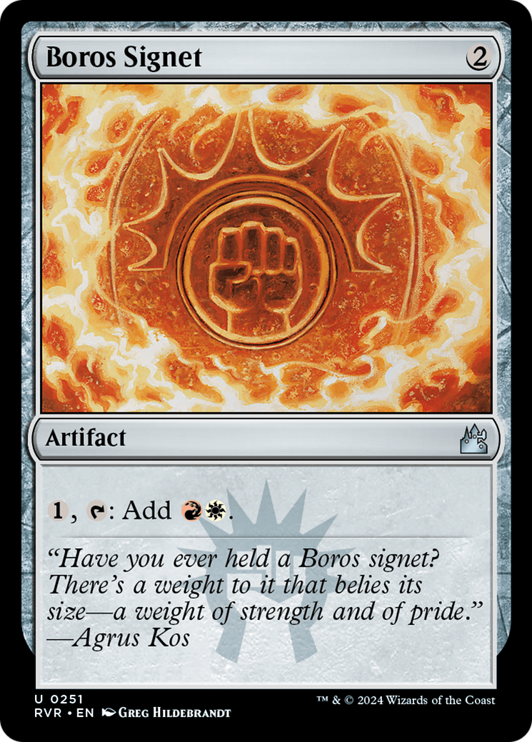 Boros Signet [Ravnica Remastered] | Gear Gaming Fayetteville