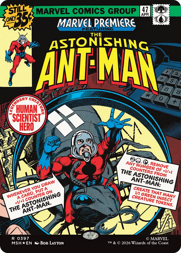 The Astonishing Ant-Man (Borderless) [Marvel Super Heroes] | Gear Gaming Fayetteville