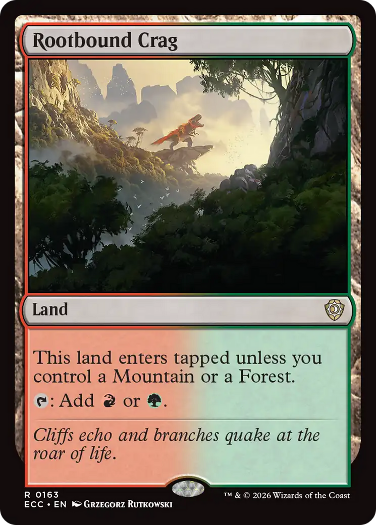 Rootbound Crag [Lorwyn Eclipsed Commander] | Gear Gaming Fayetteville