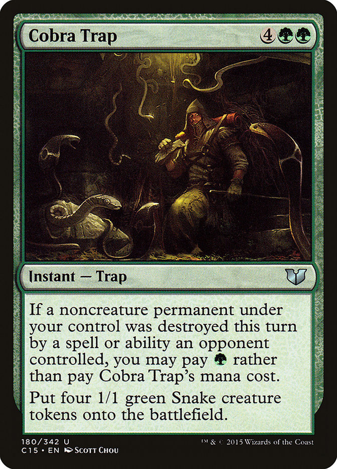Cobra Trap [Commander 2015] | Gear Gaming Fayetteville