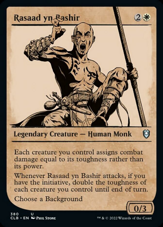 Rasaad yn Bashir (Showcase) [Commander Legends: Battle for Baldur's Gate] | Gear Gaming Fayetteville