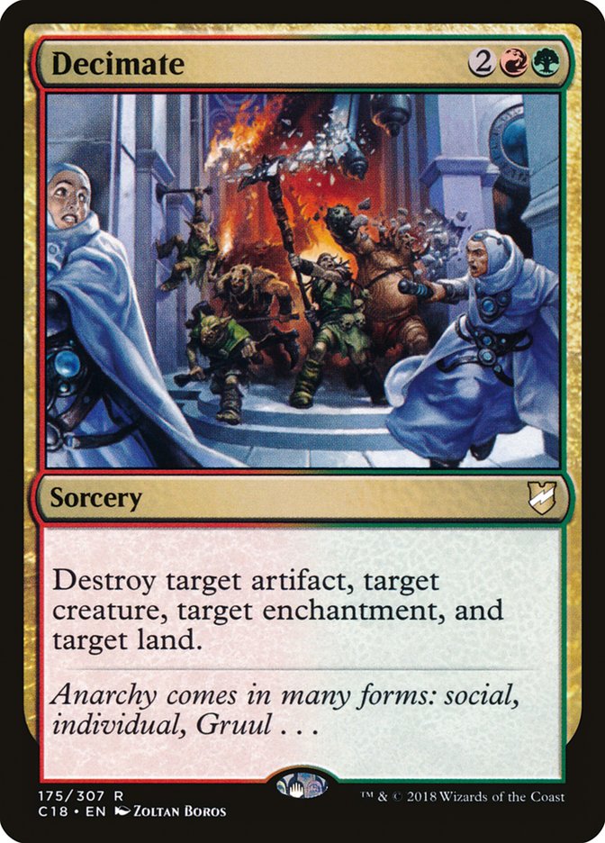 Decimate [Commander 2018] | Gear Gaming Fayetteville