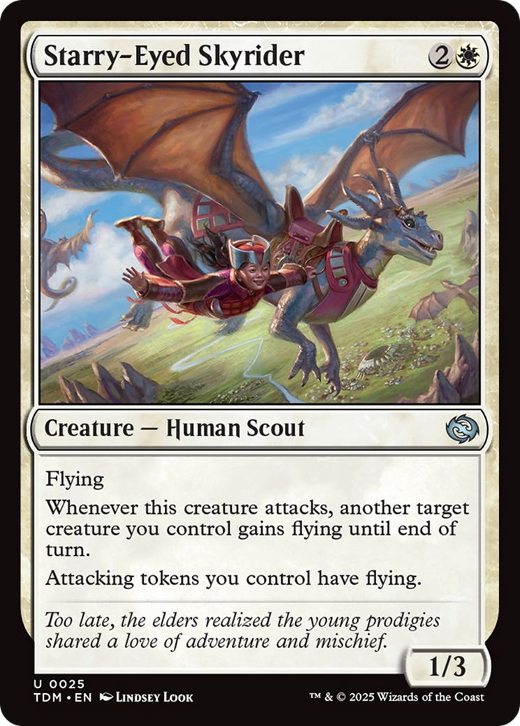 Starry-Eyed Skyrider [Tarkir: Dragonstorm] | Gear Gaming Fayetteville