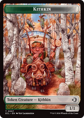 Elf // Kithkin (0007) Double-Sided Token [Lorwyn Eclipsed Tokens] | Gear Gaming Fayetteville