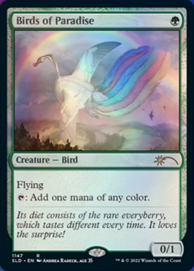 Birds of Paradise (1147) [Secret Lair Drop Series] | Gear Gaming Fayetteville