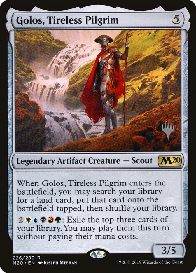 Golos, Tireless Pilgrim (Promo Pack) [Core Set 2020 Promos] | Gear Gaming Fayetteville