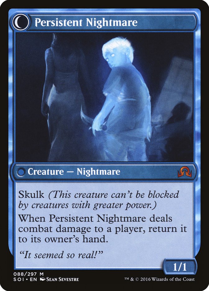 Startled Awake // Persistent Nightmare [Shadows over Innistrad] | Gear Gaming Fayetteville