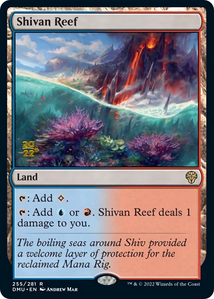 Shivan Reef [Dominaria United Prerelease Promos] | Gear Gaming Fayetteville