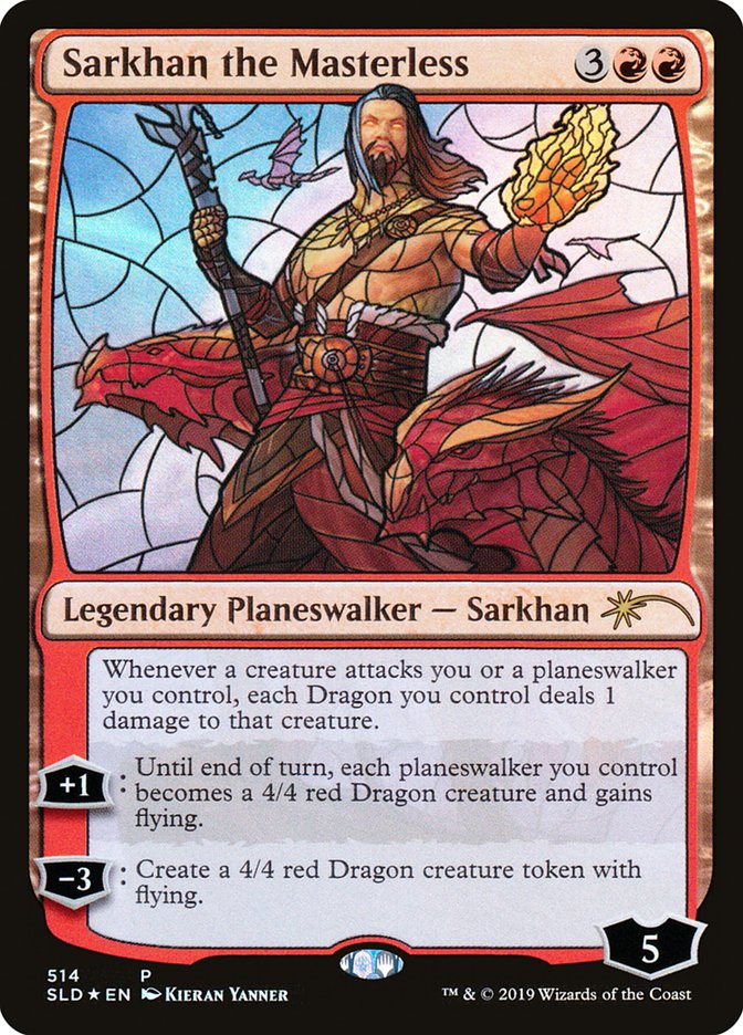 Sarkhan the Masterless (Stained Glass) [Secret Lair Drop Promos] | Gear Gaming Fayetteville