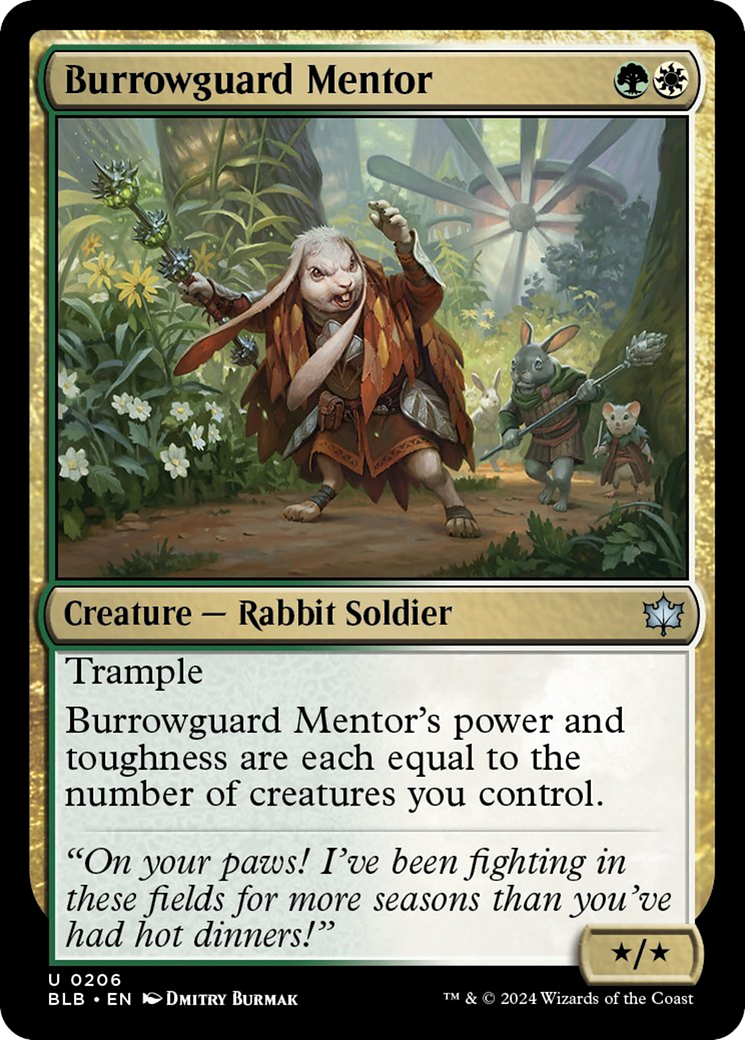 Burrowguard Mentor [Bloomburrow] | Gear Gaming Fayetteville