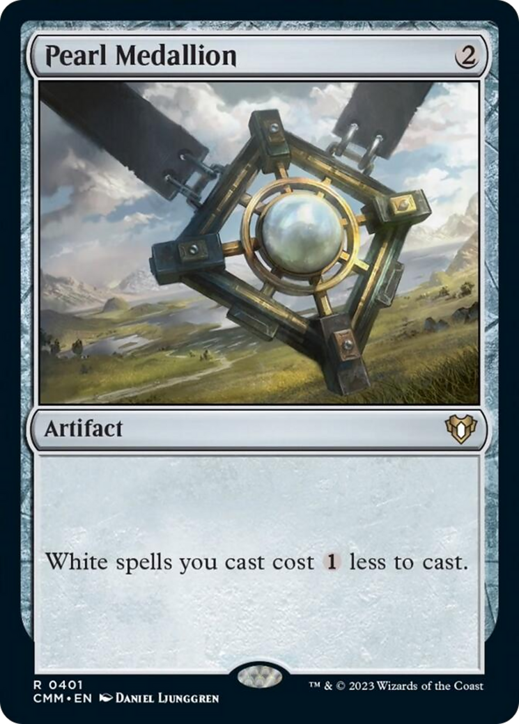 Pearl Medallion [Commander Masters] | Gear Gaming Fayetteville