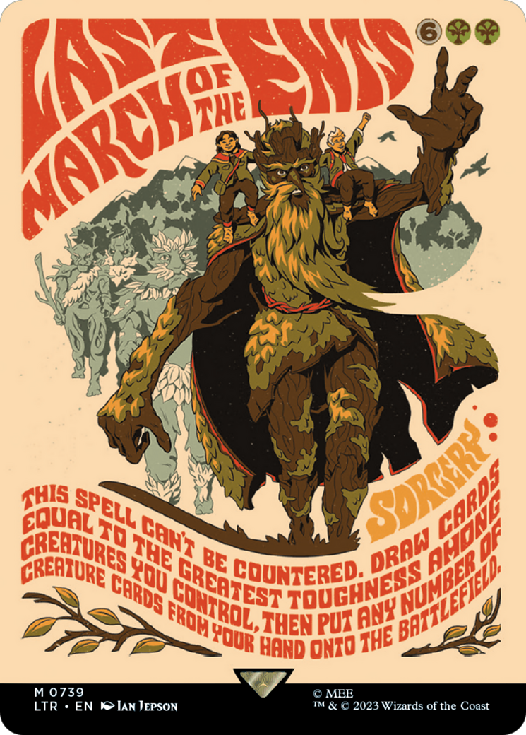Last March of the Ents (Borderless Poster) [The Lord of the Rings: Tales of Middle-Earth] | Gear Gaming Fayetteville