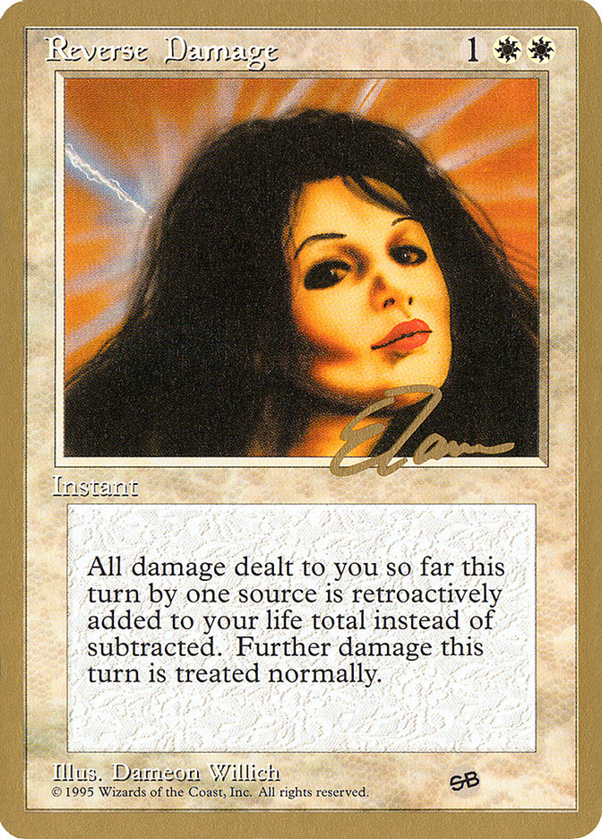 Reverse Damage (Eric Tam) (SB) [Pro Tour Collector Set] | Gear Gaming Fayetteville
