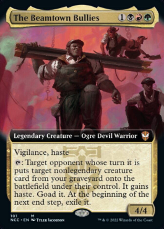 The Beamtown Bullies (Extended Art) [Streets of New Capenna Commander] | Gear Gaming Fayetteville