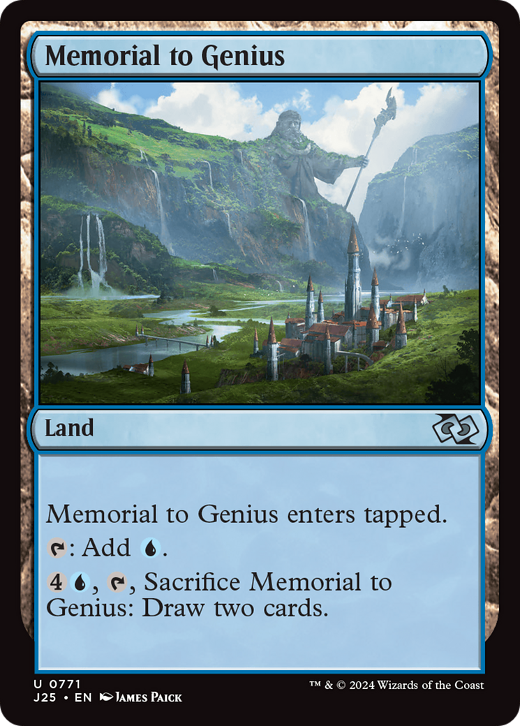 Memorial to Genius [Foundations Jumpstart] | Gear Gaming Fayetteville