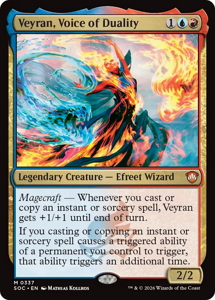 Veyran, Voice of Duality [Secrets of Strixhaven Commander] | Gear Gaming Fayetteville