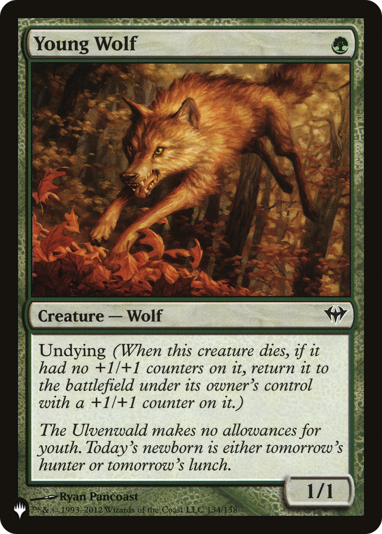 Young Wolf [The List Reprints] | Gear Gaming Fayetteville