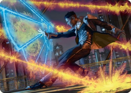 Wingshield Agent Art Card [Streets of New Capenna Art Series] | Gear Gaming Fayetteville
