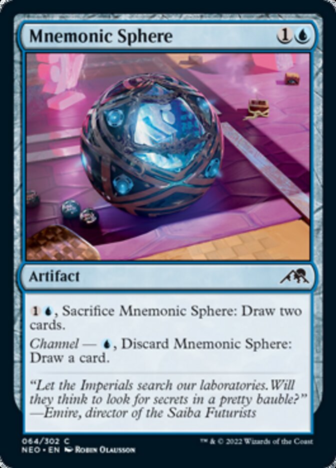 Mnemonic Sphere [Kamigawa: Neon Dynasty] | Gear Gaming Fayetteville