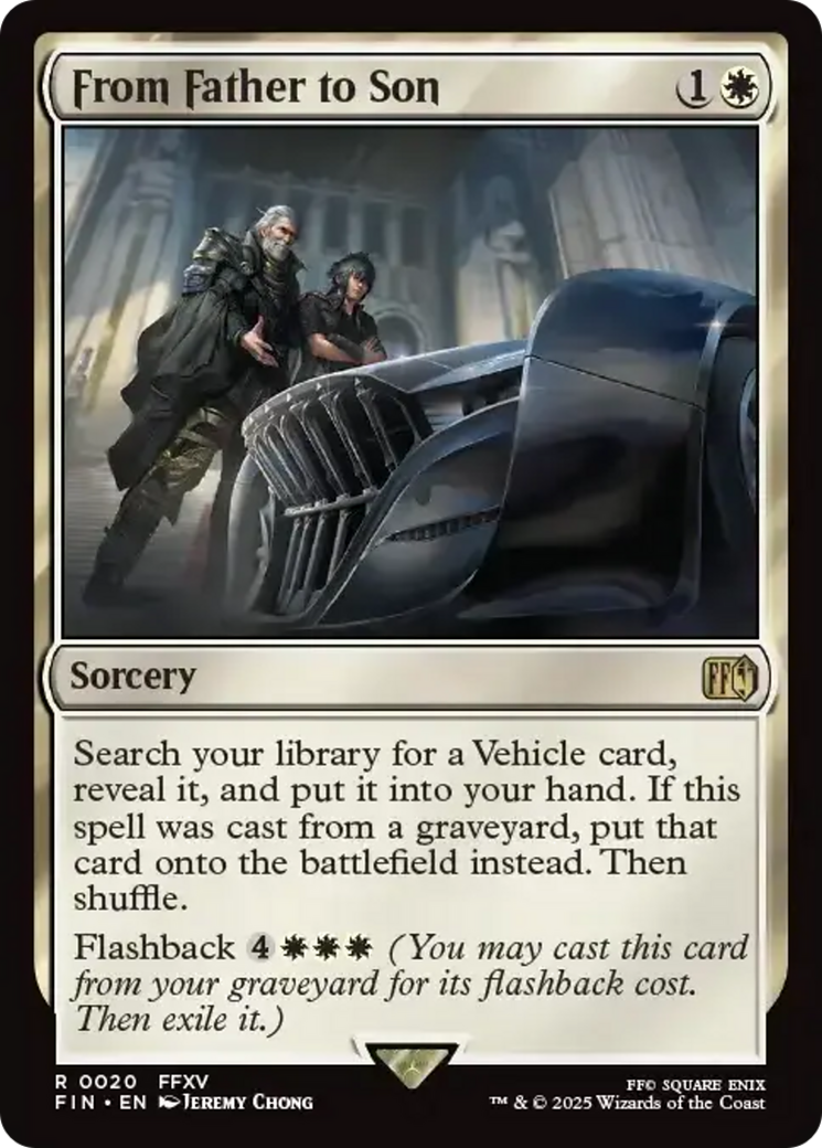 From Father to Son [FINAL FANTASY] | Gear Gaming Fayetteville