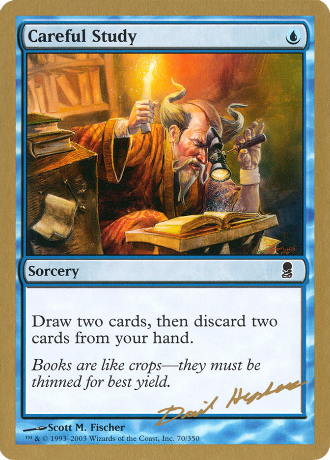 Careful Study (Dave Humpherys) [World Championship Decks 2003] | Gear Gaming Fayetteville