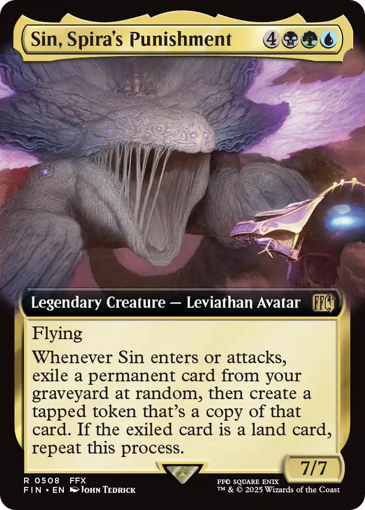 Sin, Spira's Punishment (Extended Art) [FINAL FANTASY] | Gear Gaming Fayetteville