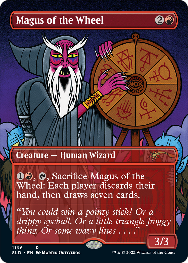 Magus of the Wheel (Borderless) [Secret Lair Drop Series] | Gear Gaming Fayetteville