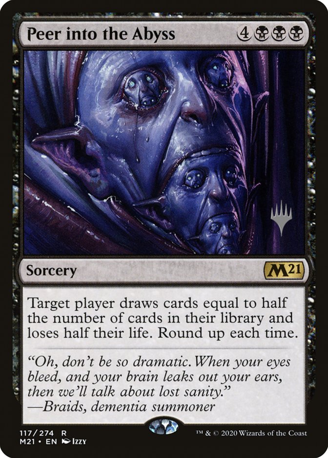 Peer into the Abyss (Promo Pack) [Core Set 2021 Promos] | Gear Gaming Fayetteville