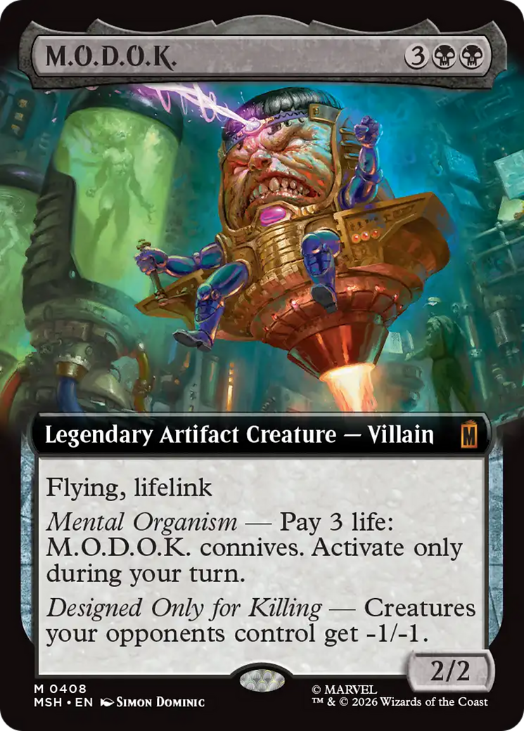 M.O.D.O.K. (Extended Art) [Marvel Super Heroes] | Gear Gaming Fayetteville