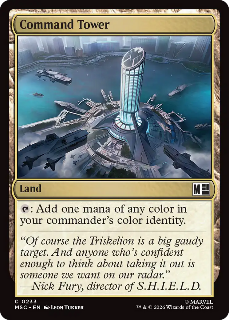 Command Tower [Marvel Super Heroes Commander] | Gear Gaming Fayetteville
