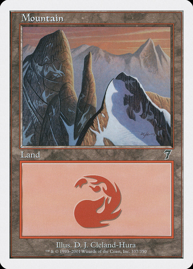 Mountain (337) [Seventh Edition] | Gear Gaming Fayetteville