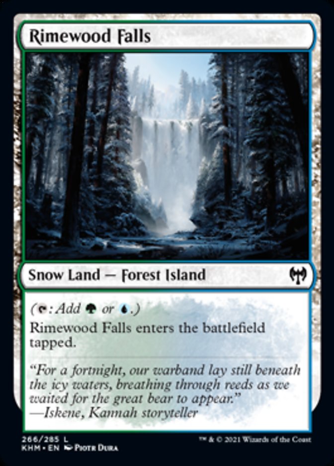 Rimewood Falls [Kaldheim] | Gear Gaming Fayetteville