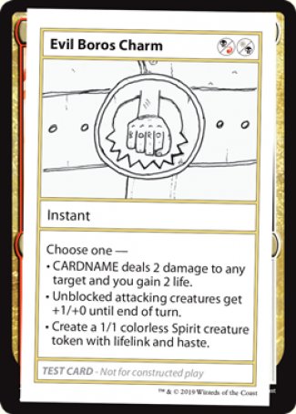 Evil Boros Charm (2021 Edition) [Mystery Booster Playtest Cards] | Gear Gaming Fayetteville