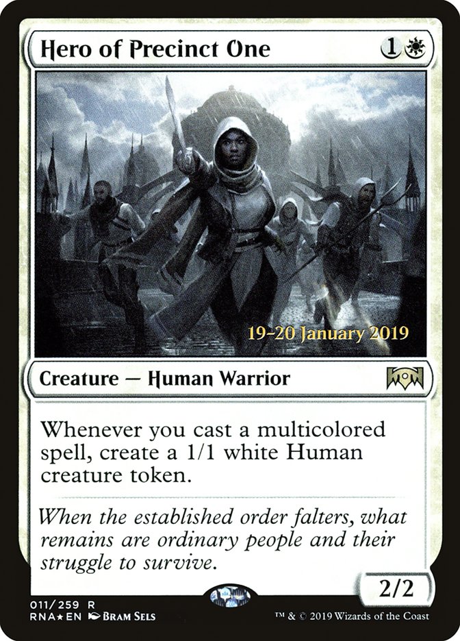 Hero of Precinct One [Ravnica Allegiance Prerelease Promos] | Gear Gaming Fayetteville