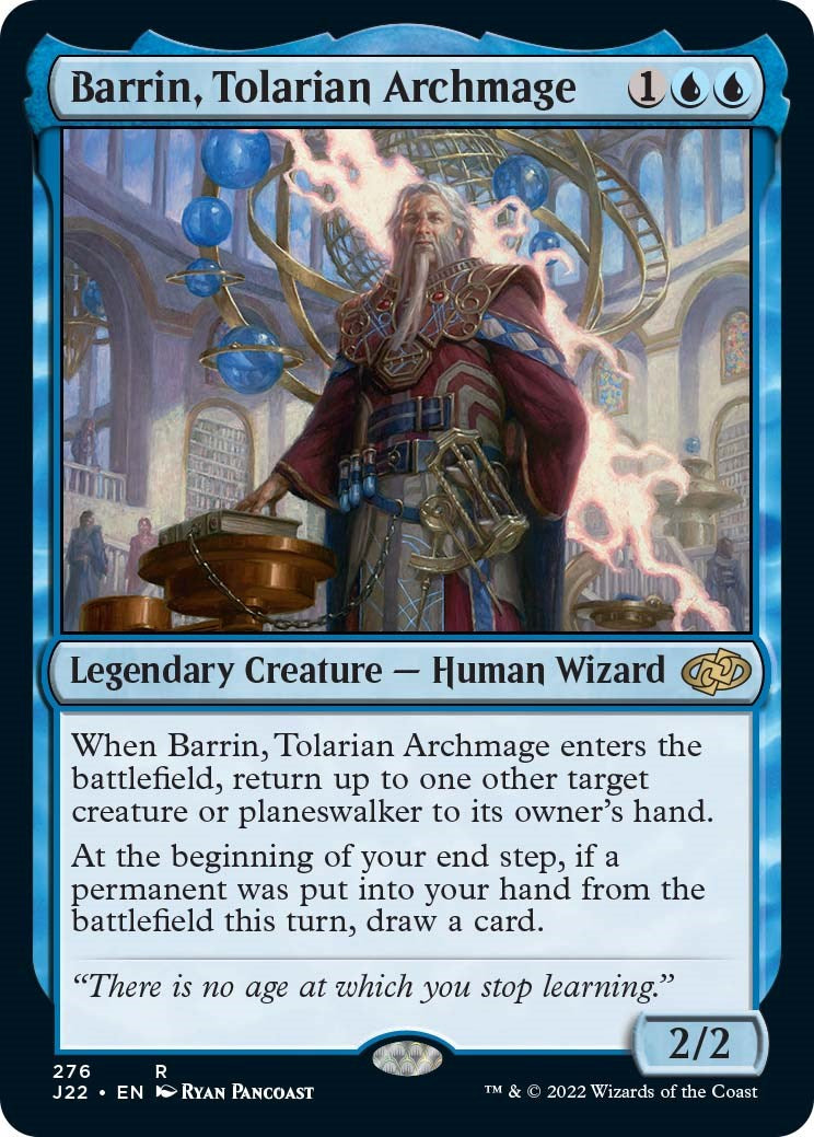 Barrin, Tolarian Archmage [Jumpstart 2022] | Gear Gaming Fayetteville