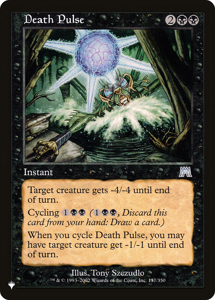 Death Pulse [The List Reprints] | Gear Gaming Fayetteville