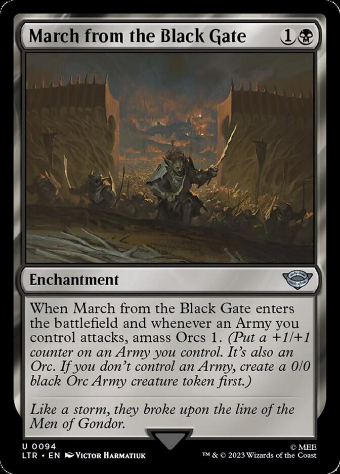 March from the Black Gate [The Lord of the Rings: Tales of Middle-Earth] | Gear Gaming Fayetteville