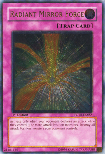 Radiant Mirror Force [FOTB-EN055] Ultimate Rare | Gear Gaming Fayetteville