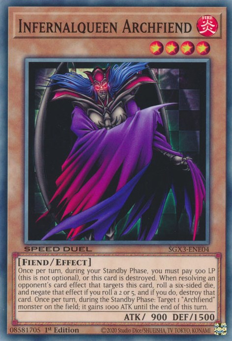 Infernalqueen Archfiend [SGX3-ENE04] Common | Gear Gaming Fayetteville
