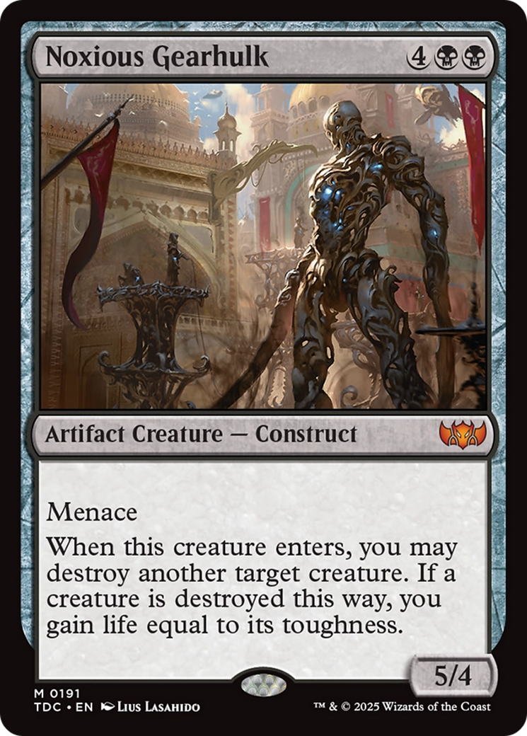 Noxious Gearhulk [Tarkir: Dragonstorm Commander] | Gear Gaming Fayetteville